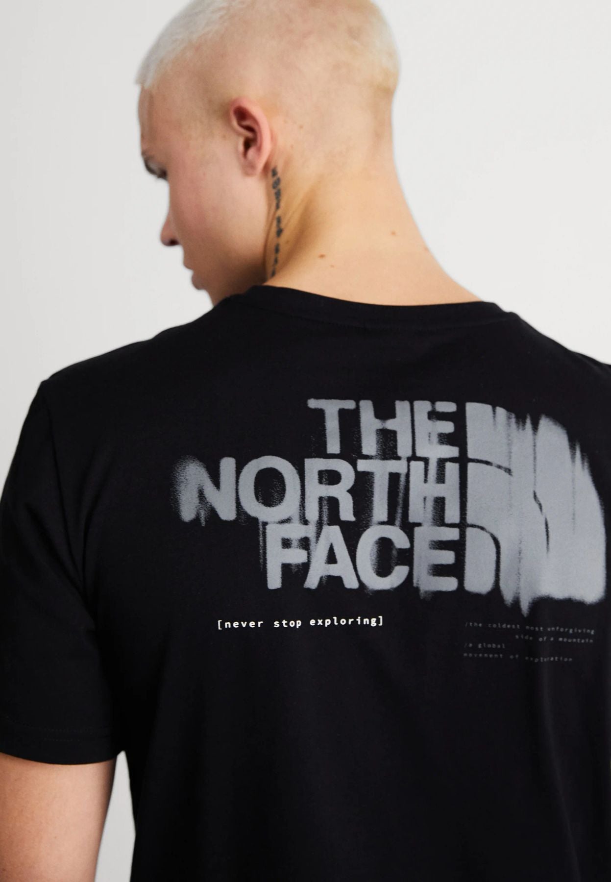The North Face uomo t-shirt Graphic S/S Tee 3 NF0A87EWJK31 Nero