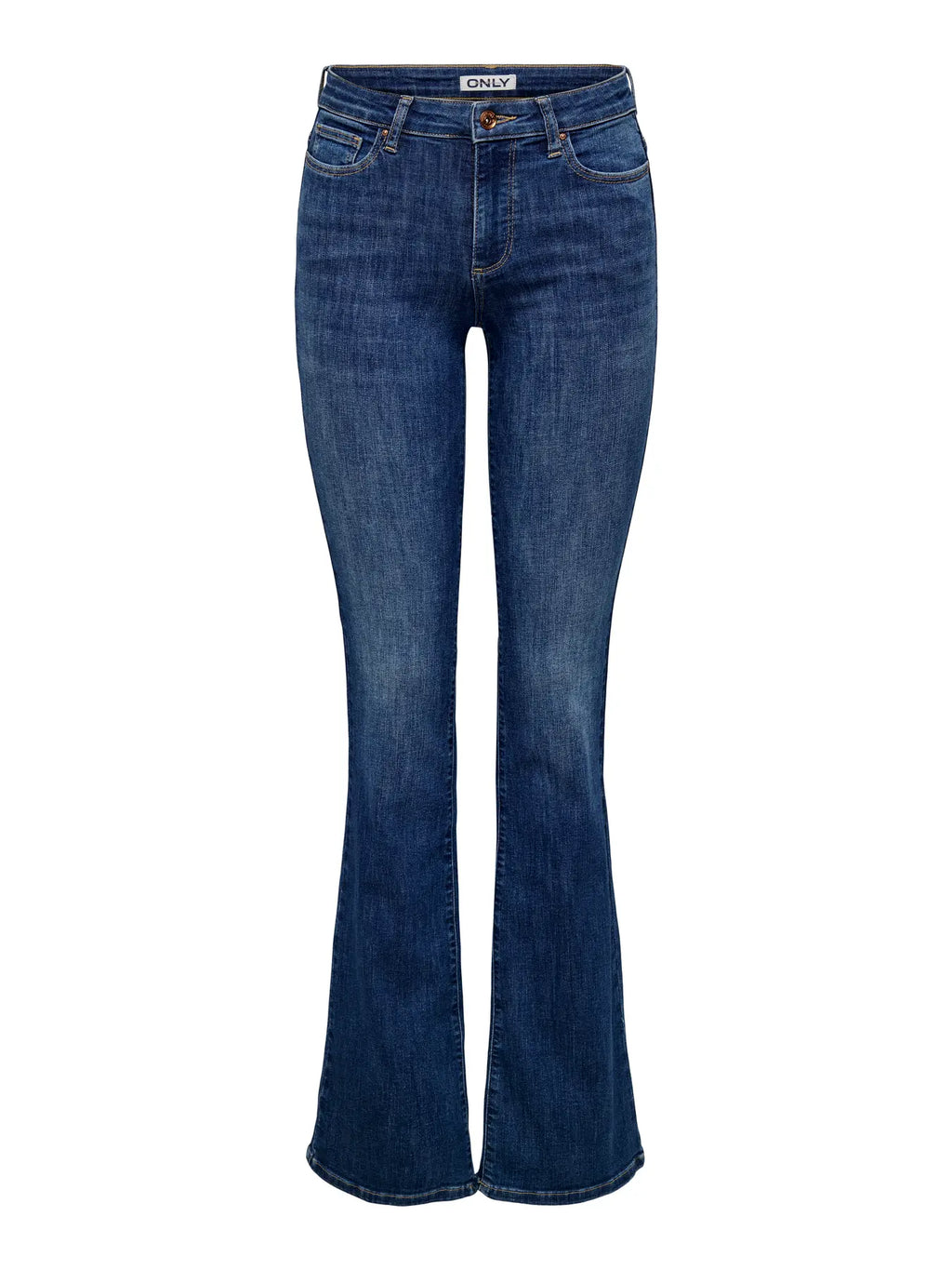 Only donna jeans Ann Mid Flared 15337824 Dark Blue