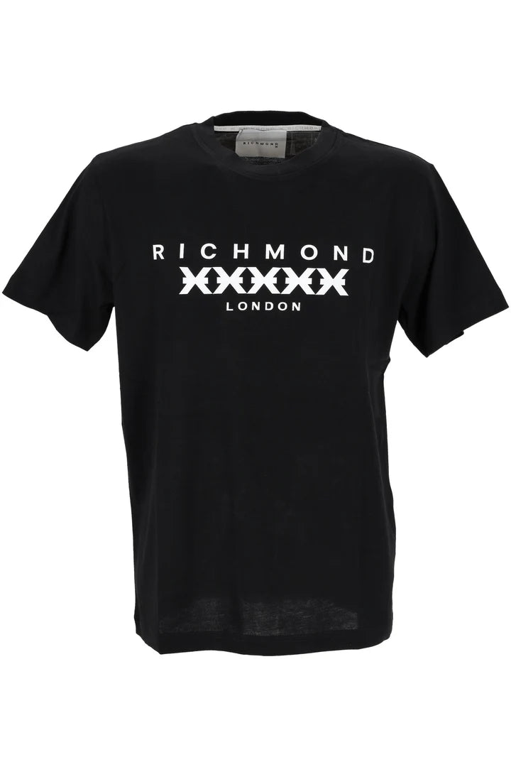 Richmond uomo t-shirt Zermik UMP25004TS White/Black
