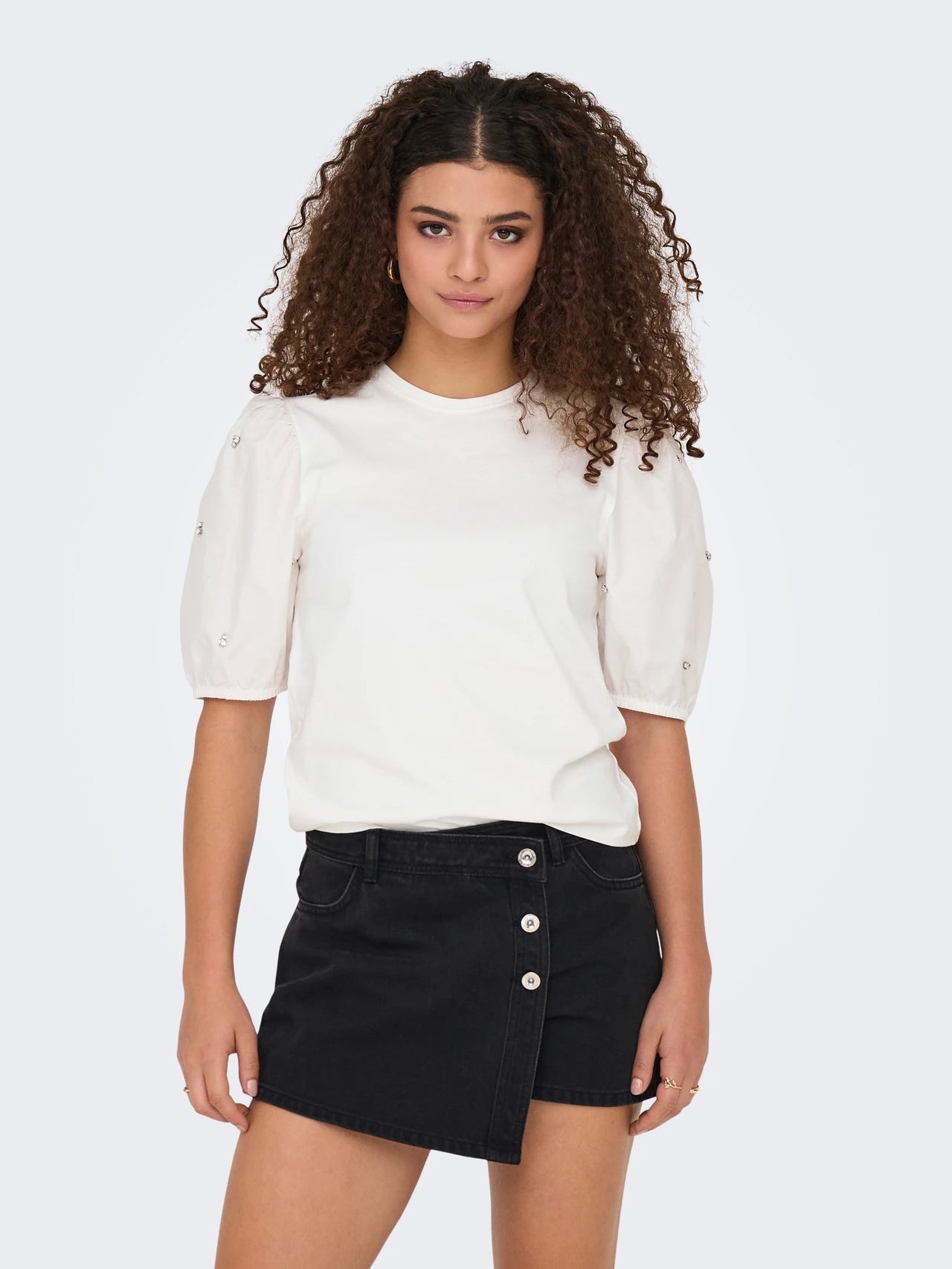 Only donna t-shirt Emme Life Puff 15346887 CloudDanc