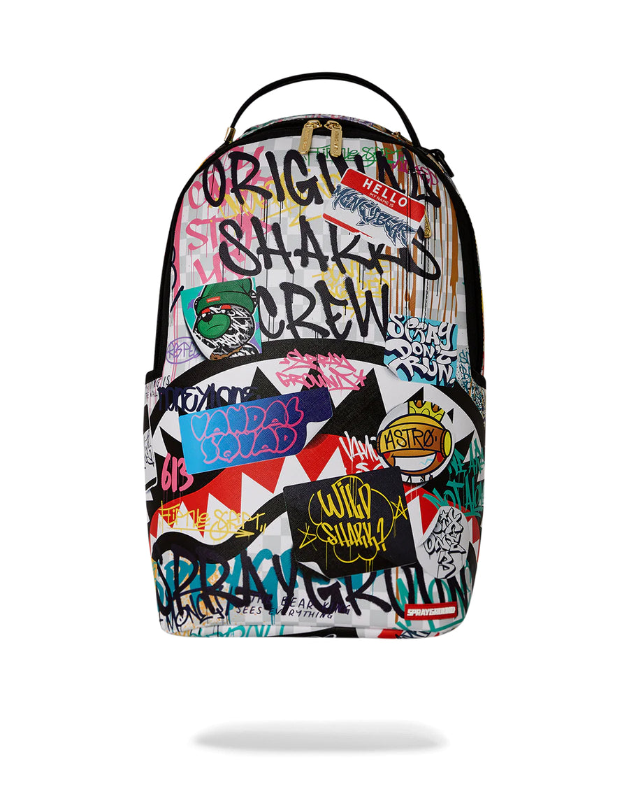 Sprayground zaino shark in paris the rizz cream