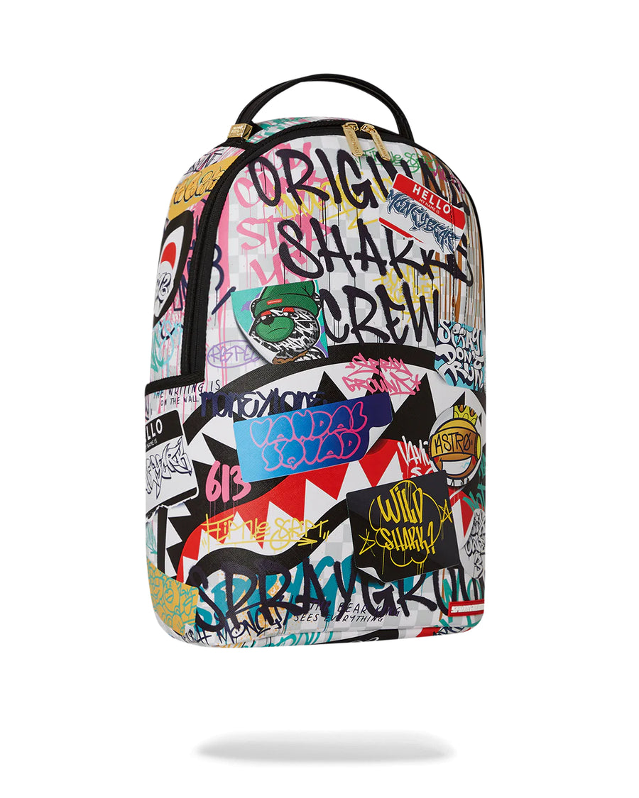 Sprayground zaino shark in paris the rizz cream