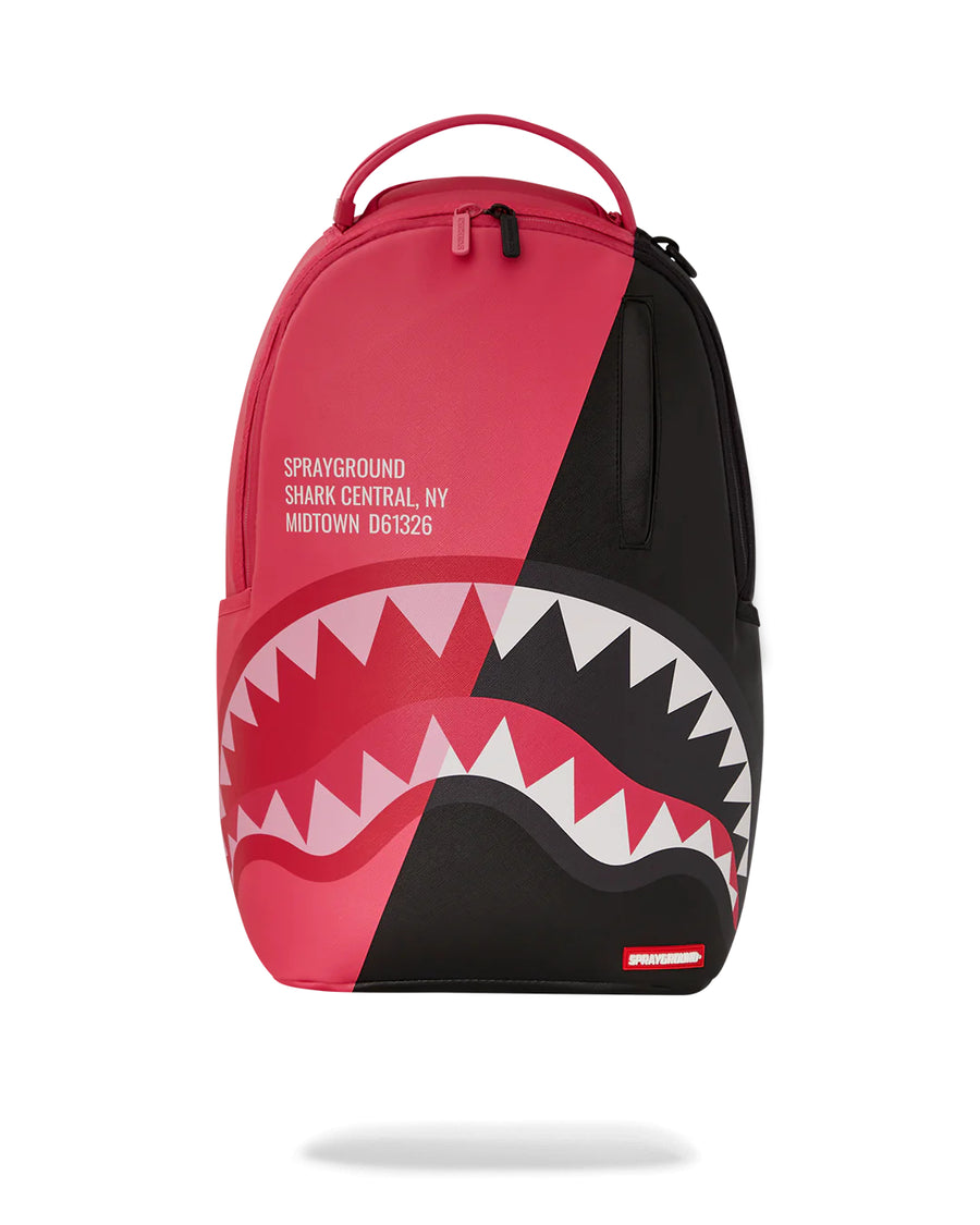 Sprayground zaino shark central pink slice 910B6252N