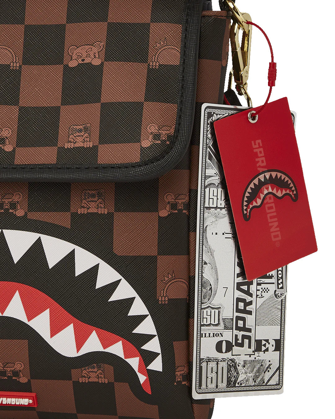 Sprayground uomo borsello Peeking Character 910B7505NSZ