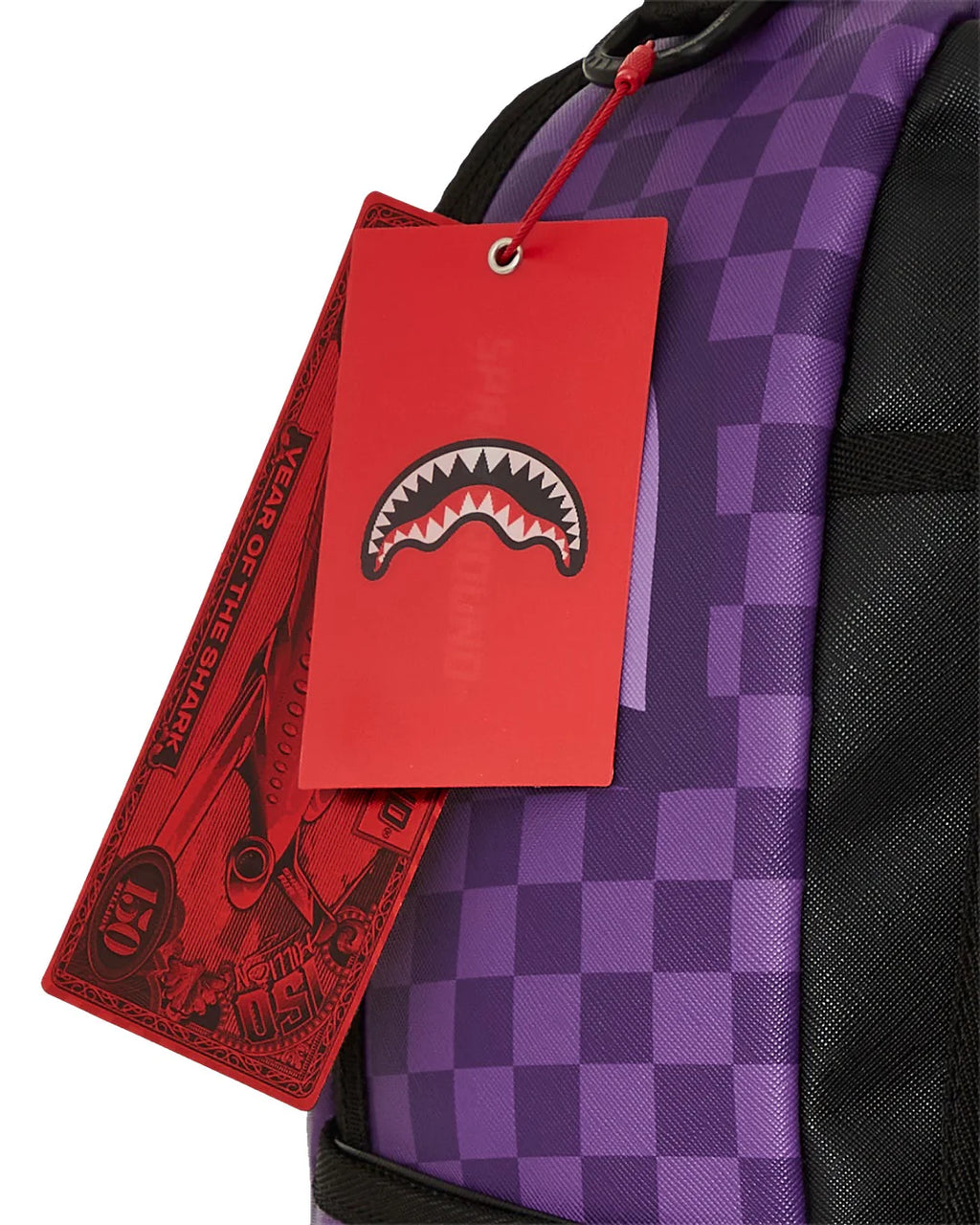 Sprayground zaino Purple Shark In Paris 910B7645NSZ