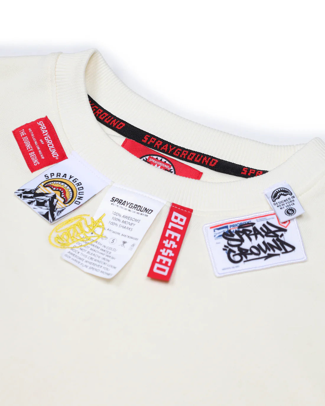 Sprayground uomo felpa Label SP772GIVO
