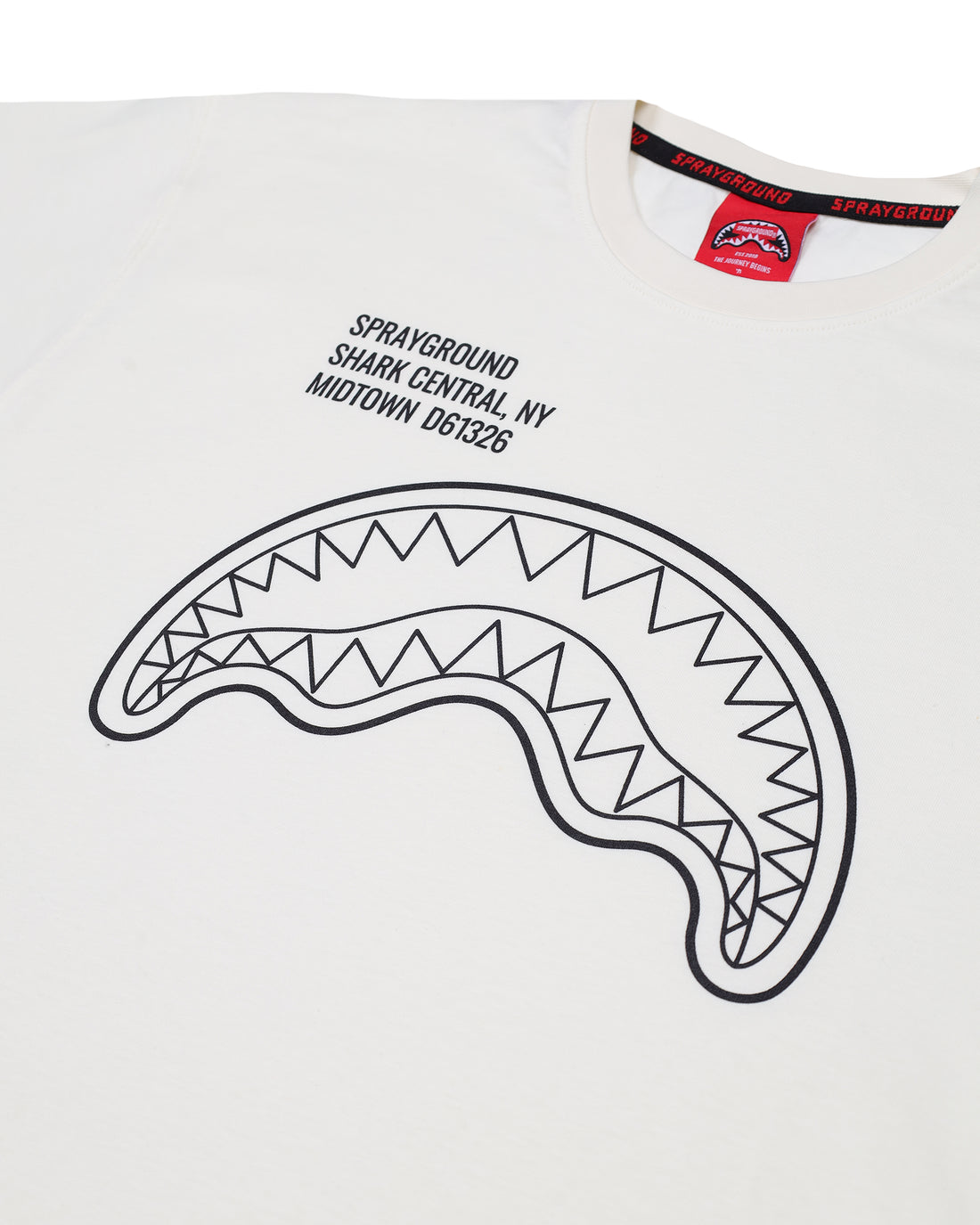 Sprayground uomo t-shirt Shark Central New SP831IVO
