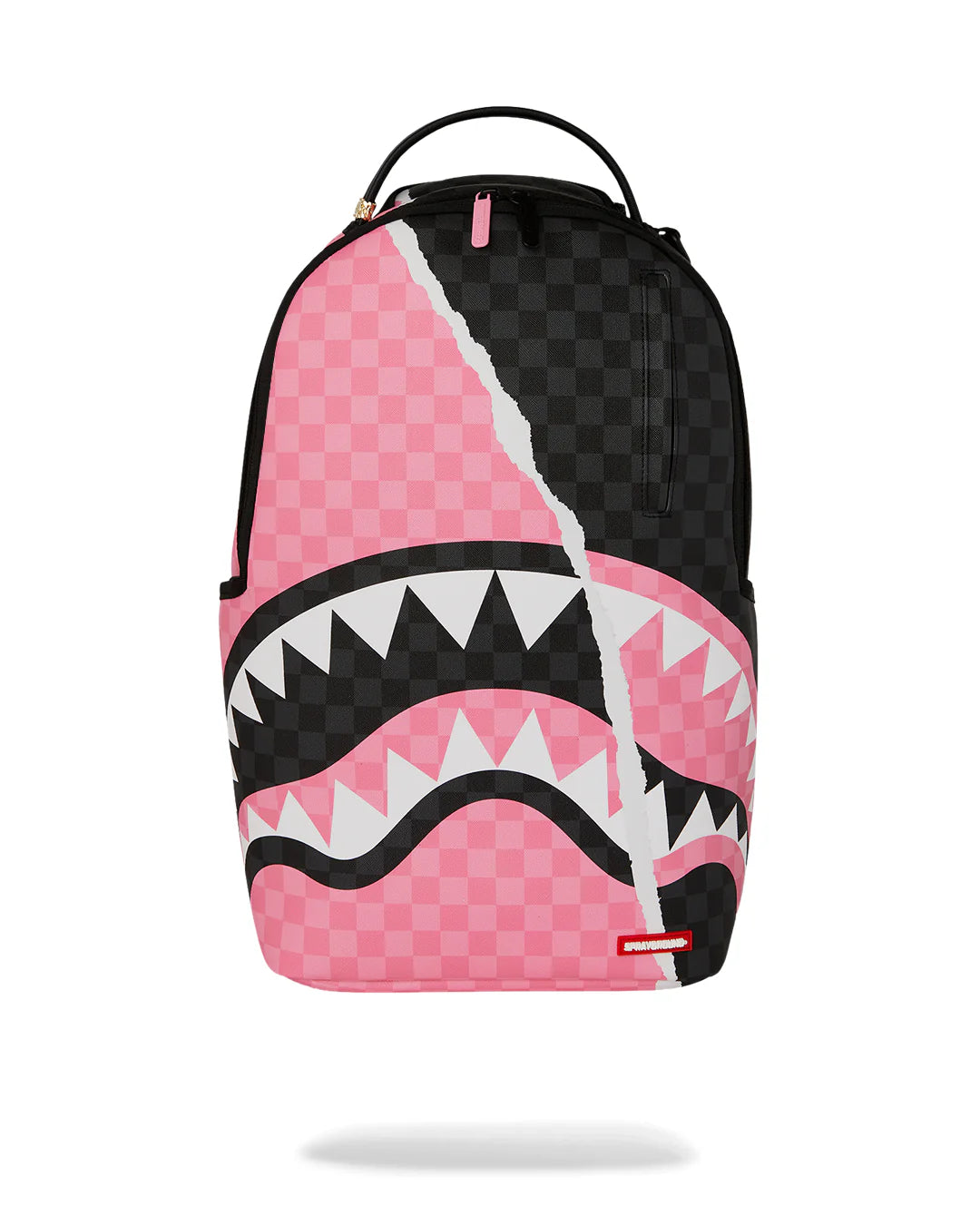Sprayground zaino PINK AND BLACK TEAR SIP