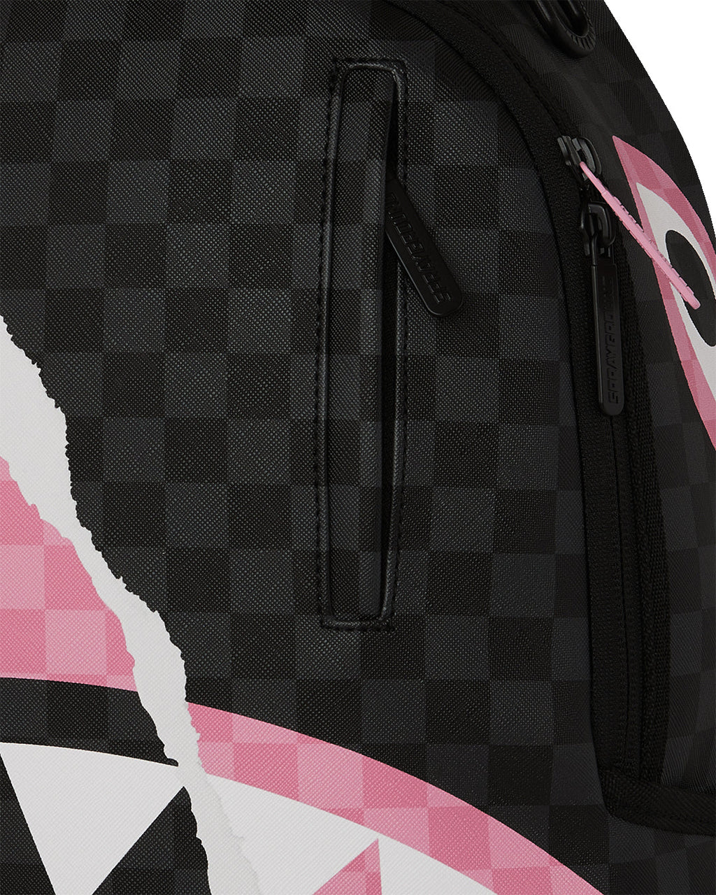 Sprayground zaino PINK AND BLACK TEAR SIP
