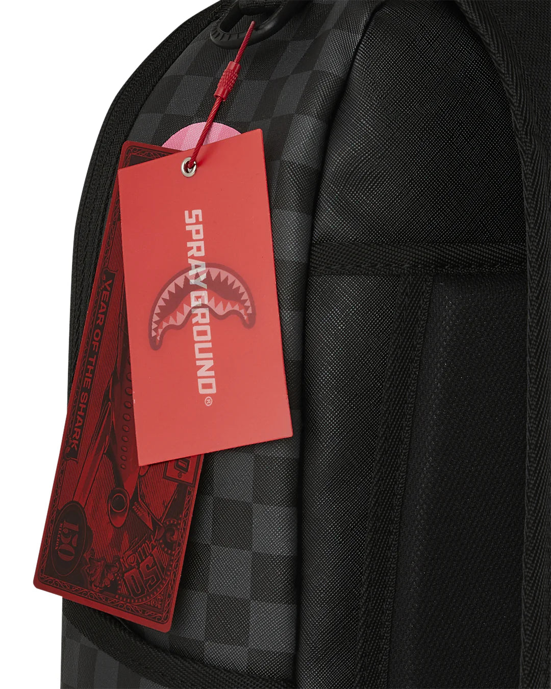 Sprayground zaino PINK AND BLACK TEAR SIP