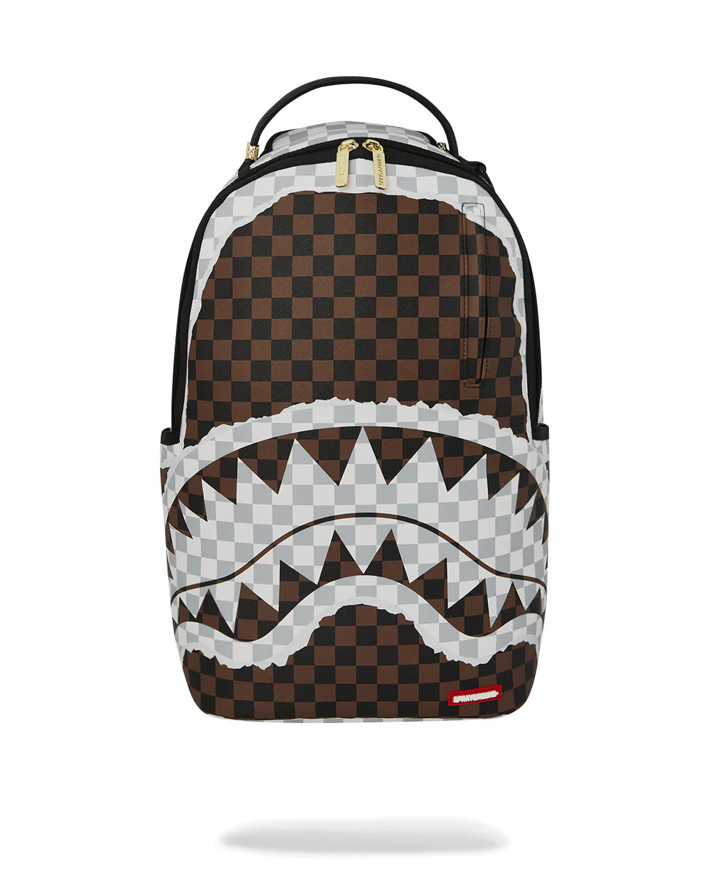 Sprayground zaino CREAM BROWN TEAR CHECK