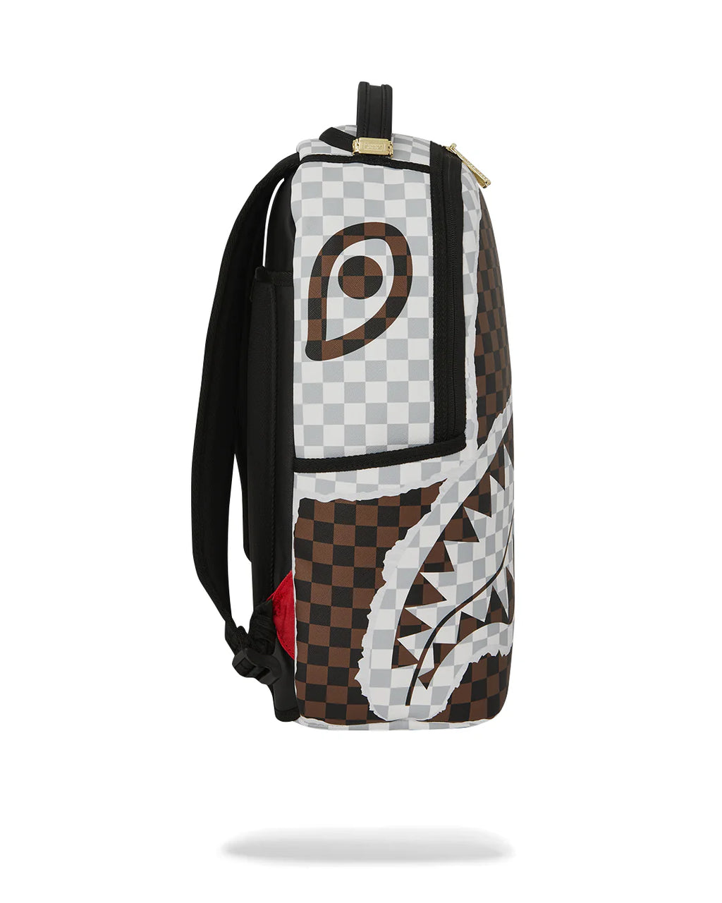 Sprayground zaino CREAM BROWN TEAR CHECK
