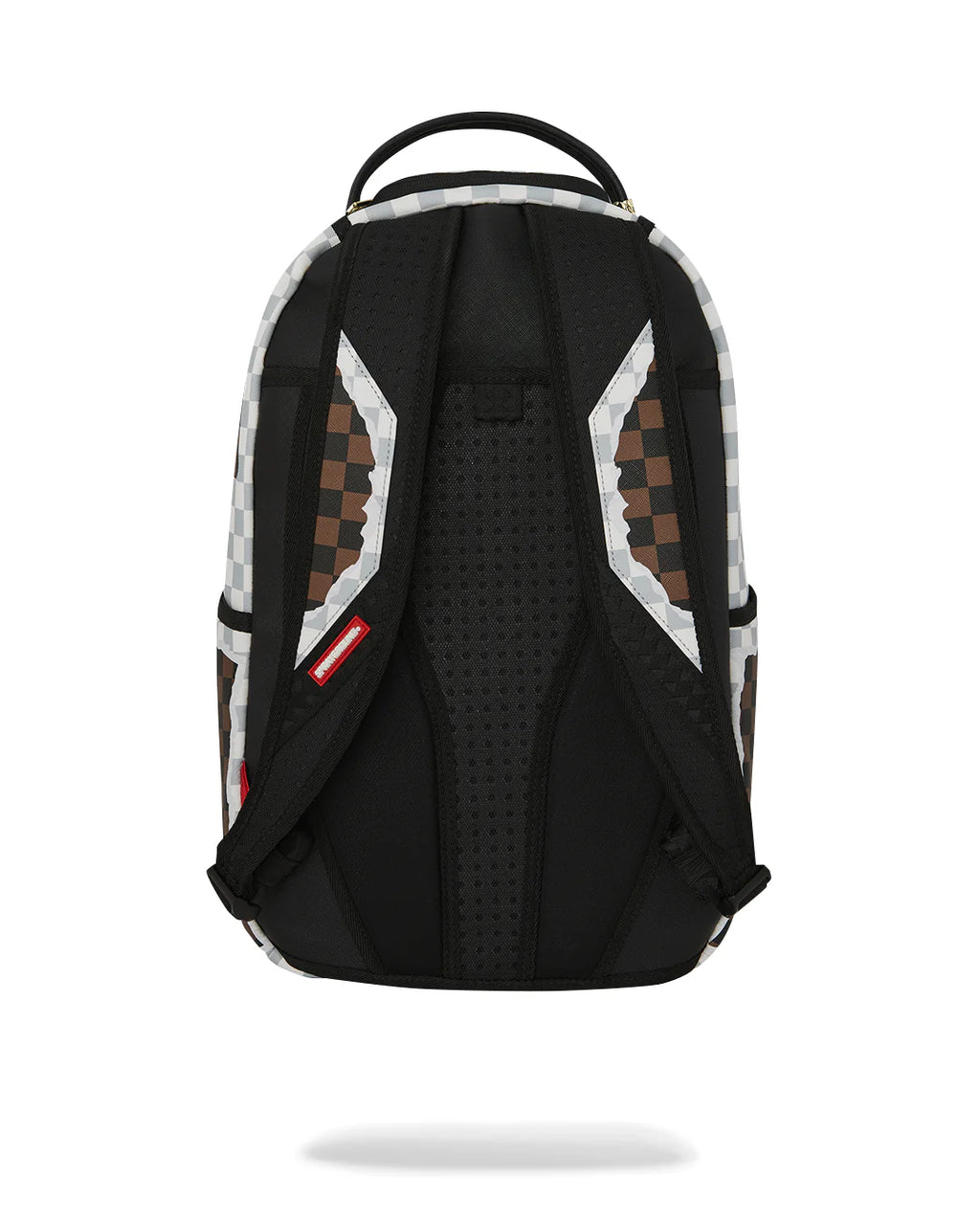 Sprayground zaino CREAM BROWN TEAR CHECK