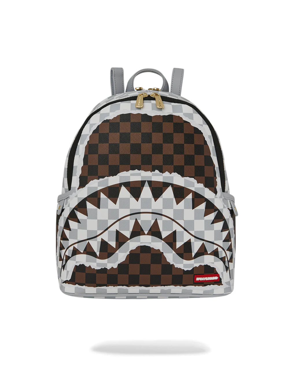 Sprayground zaino CREAM BROWN TEAR CHECK   SAVAGE BA