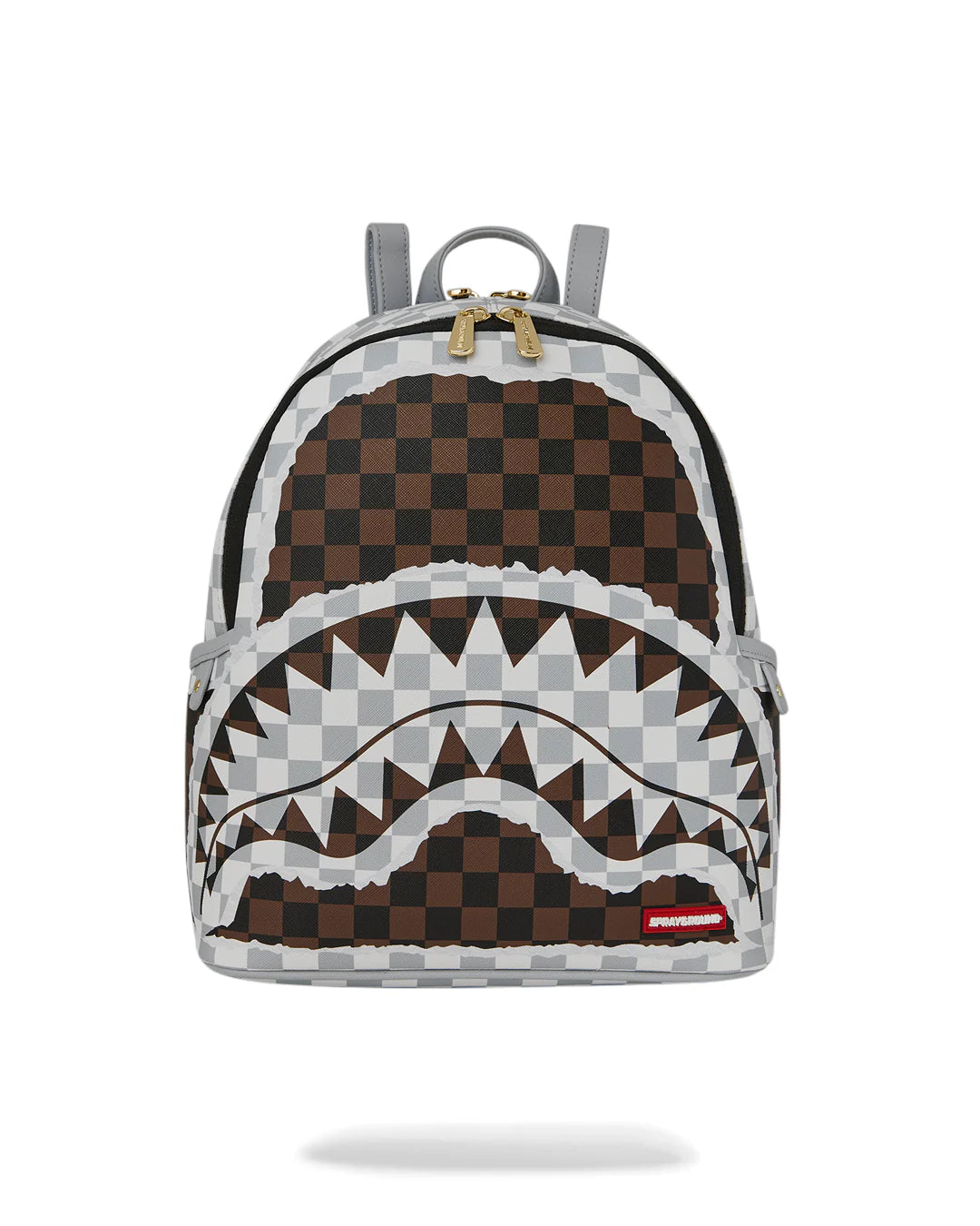 Sprayground zaino CREAM BROWN TEAR CHECK   SAVAGE BA