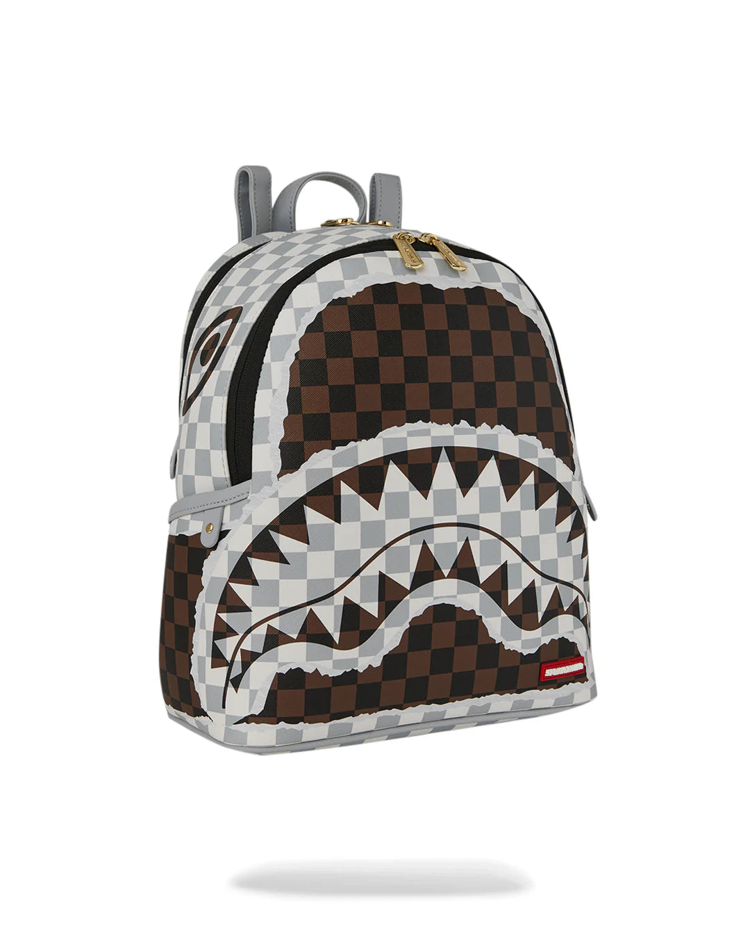 Sprayground zaino CREAM BROWN TEAR CHECK   SAVAGE BA