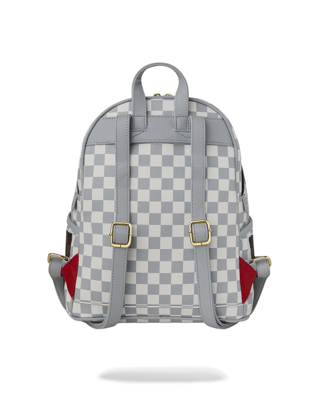 Sprayground zaino CREAM BROWN TEAR CHECK   SAVAGE BA