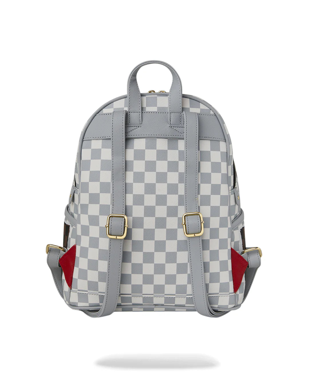 Sprayground zaino CREAM BROWN TEAR CHECK   SAVAGE BA