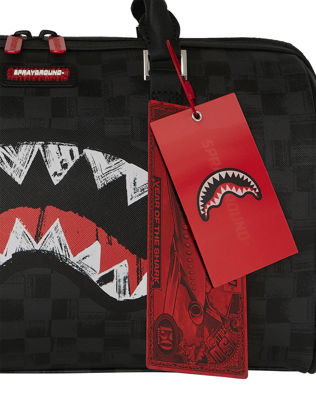 Sprayground uomo borsa SCRIBBLE SHARK MINI DUFFLE