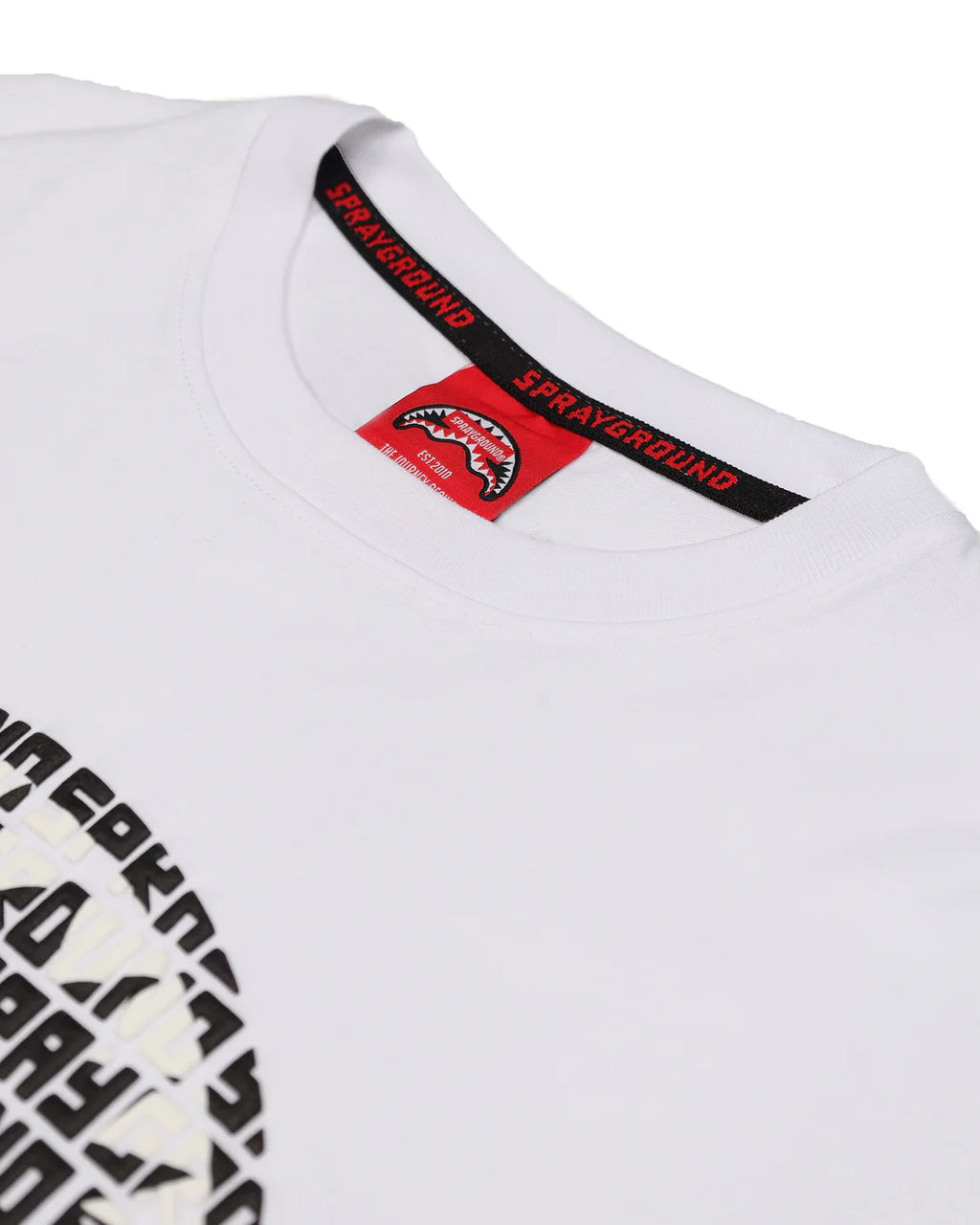 Sprayground uomo t-shirt INFINITY SHARK SP858WHT