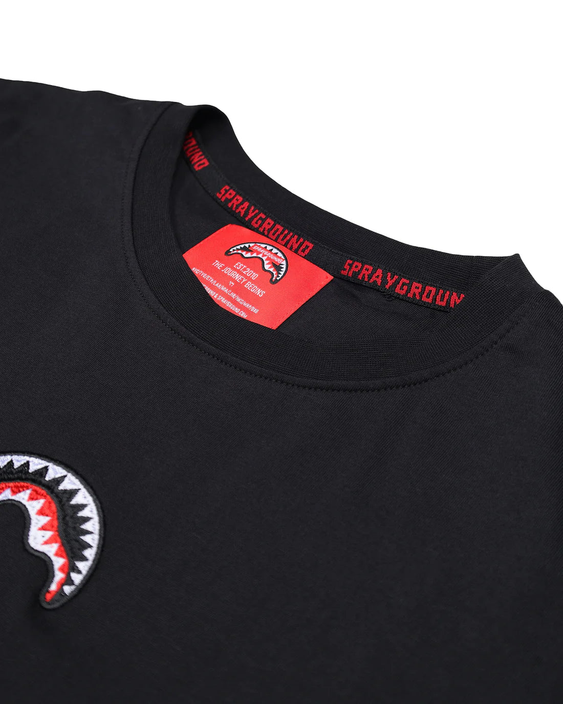 Sprayground uomo t-shirt BE A SHARK BOXY SP876BLK