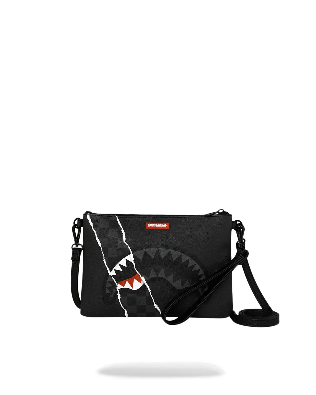 Sprayground pochette CENTER RIP REVEALING GRAY B9350