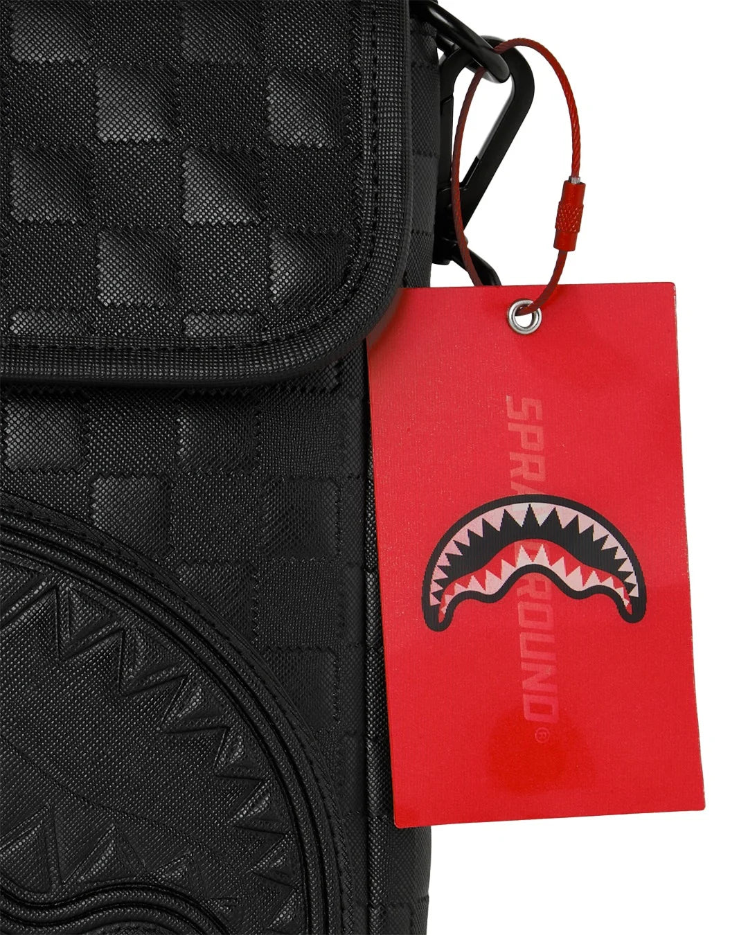 Sprayground borsa tracolla RAISED CHECK MESSENGER SLING B9504