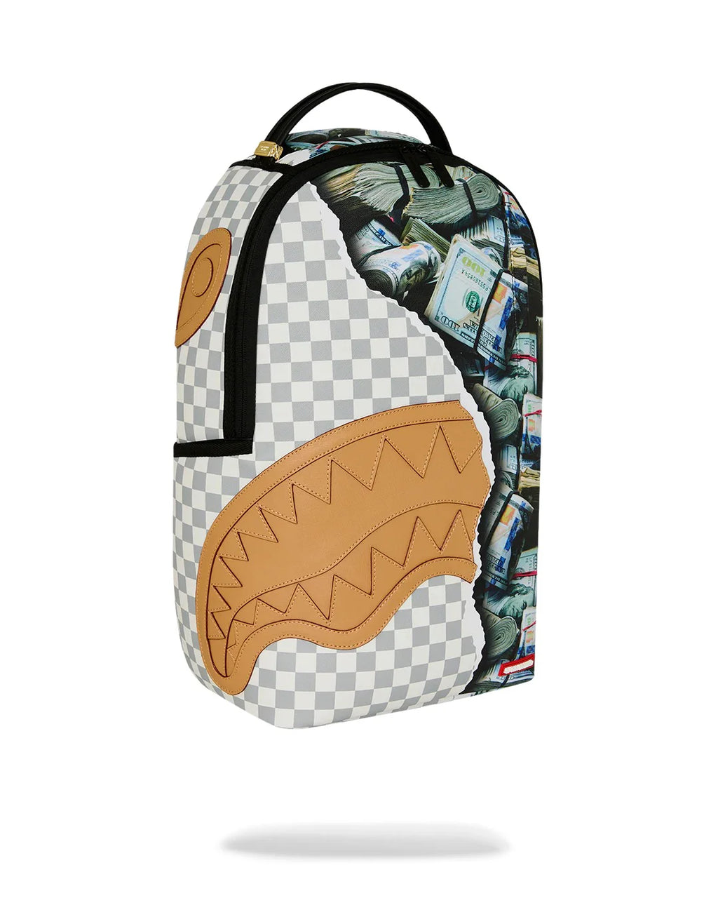 Sprayground zaino CREAM CHECK FULL OF CASH B8545