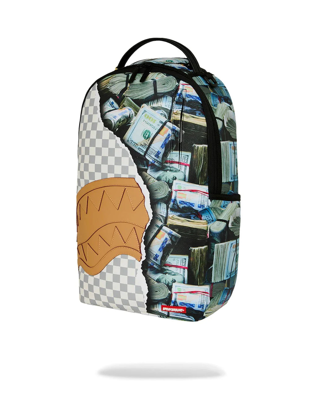 Sprayground zaino CREAM CHECK FULL OF CASH B8545