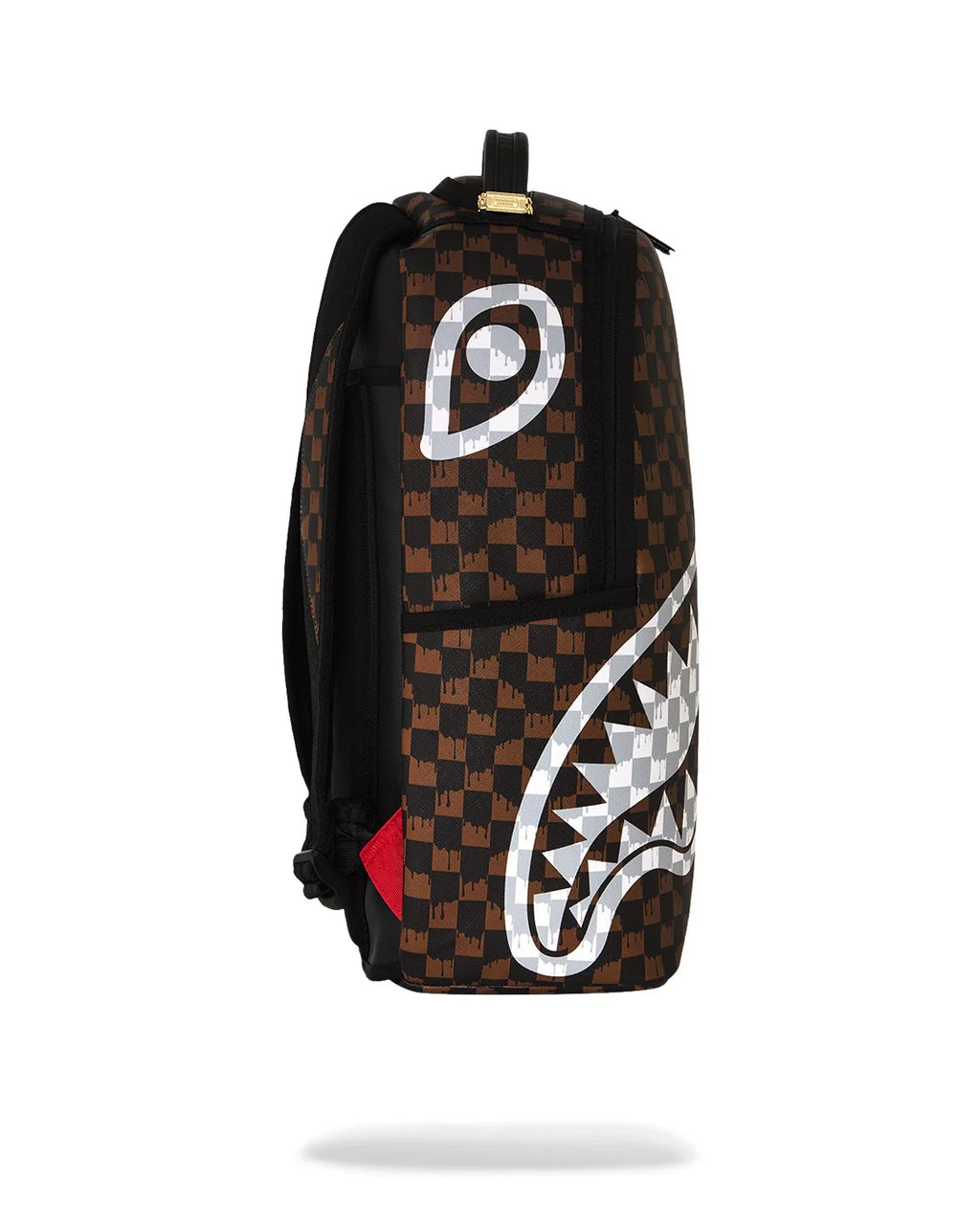 Sprayground zaino BROWN AND CREAM DRIP CHECK B8552