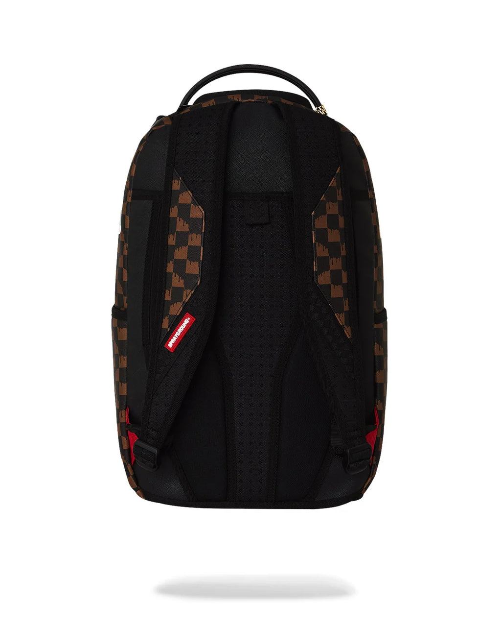 Sprayground zaino BROWN AND CREAM DRIP CHECK B8552