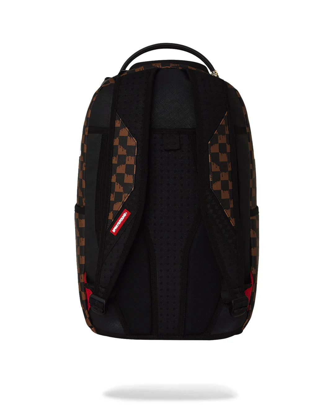 Sprayground zaino BROWN AND CREAM DRIP CHECK B8552