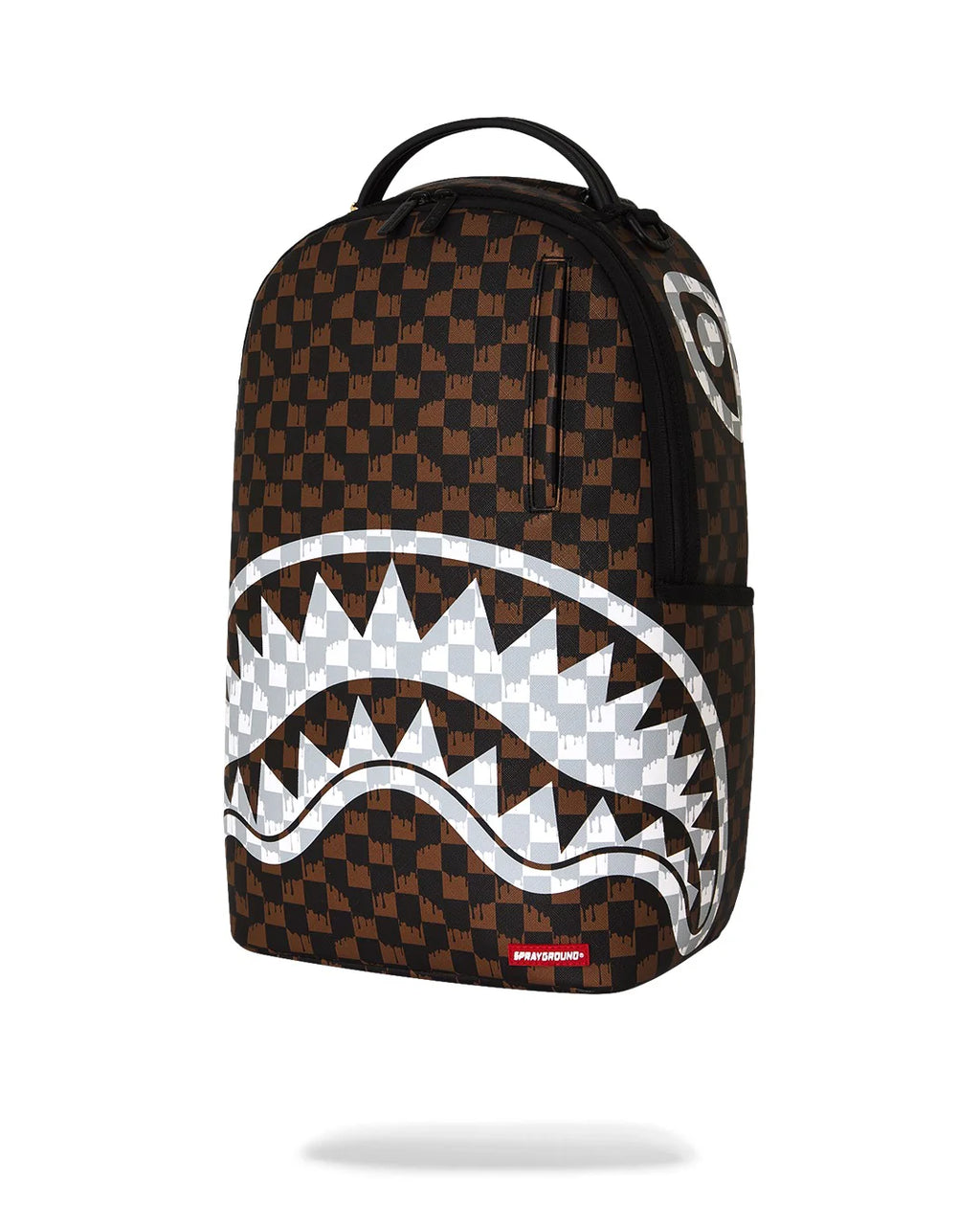 Sprayground zaino BROWN AND CREAM DRIP CHECK B8552