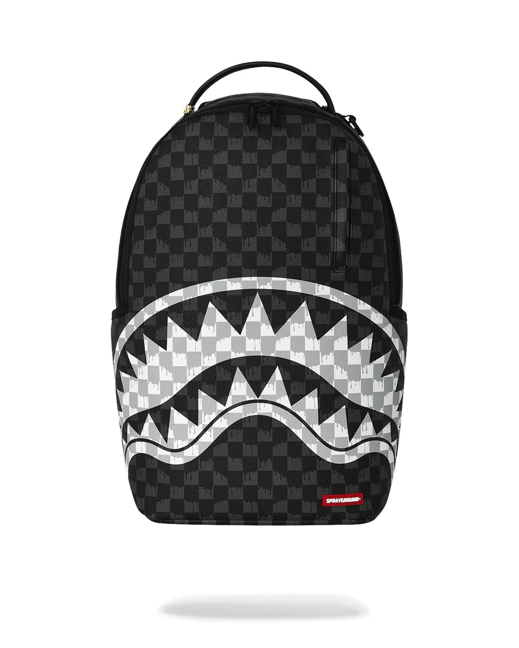 Sprayground zaino BLACK AND WHITE DRIP CHECK B8553