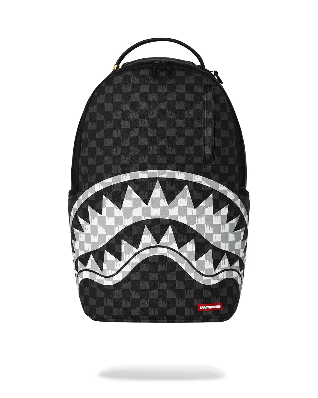 Sprayground zaino BLACK AND WHITE DRIP CHECK B8553