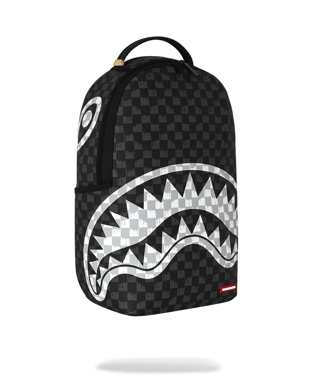 Sprayground zaino BLACK AND WHITE DRIP CHECK B8553