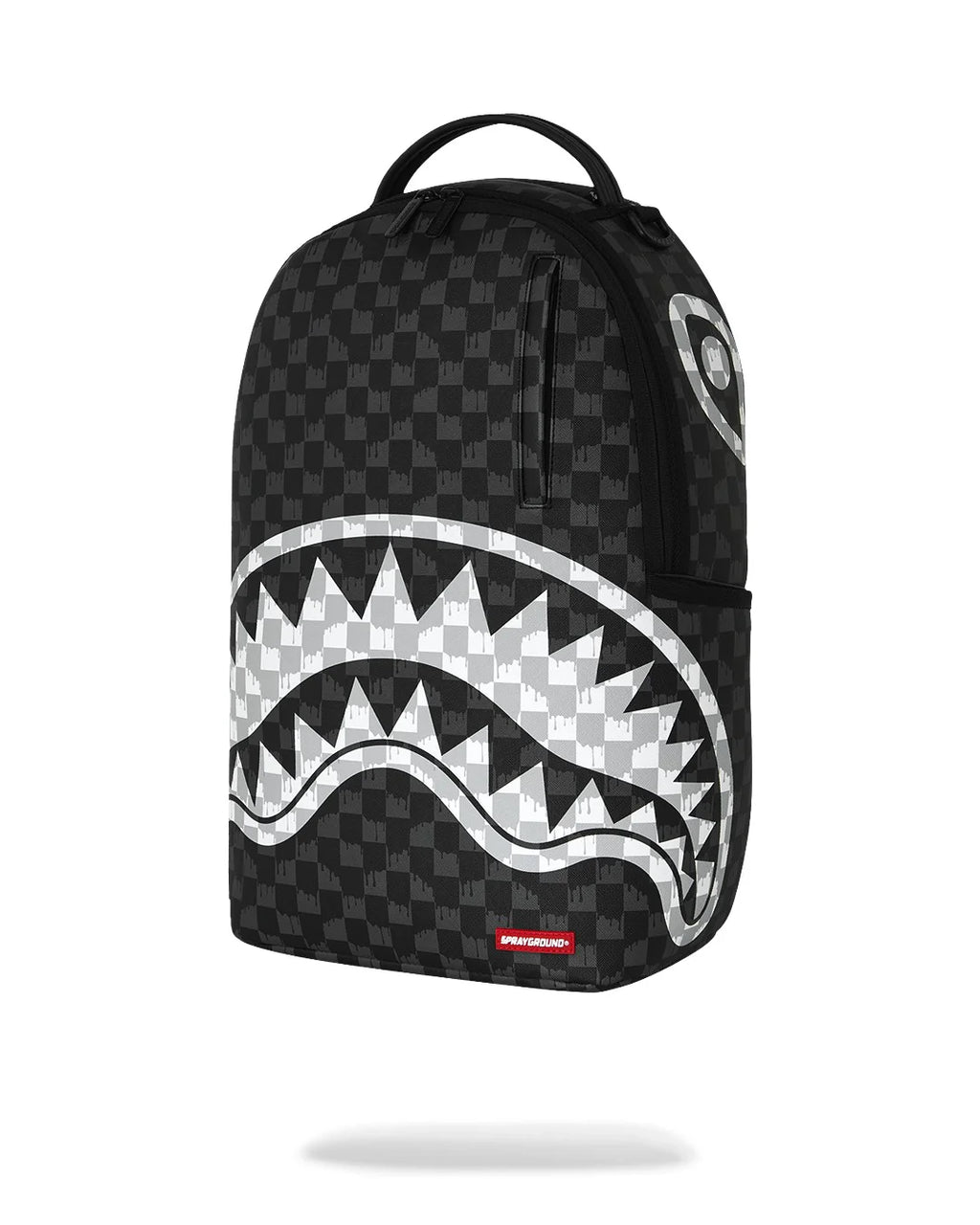 Sprayground zaino BLACK AND WHITE DRIP CHECK B8553