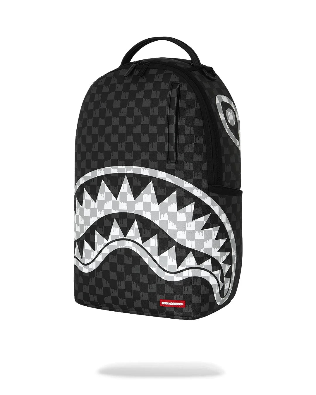 Sprayground zaino BLACK AND WHITE DRIP CHECK B8553