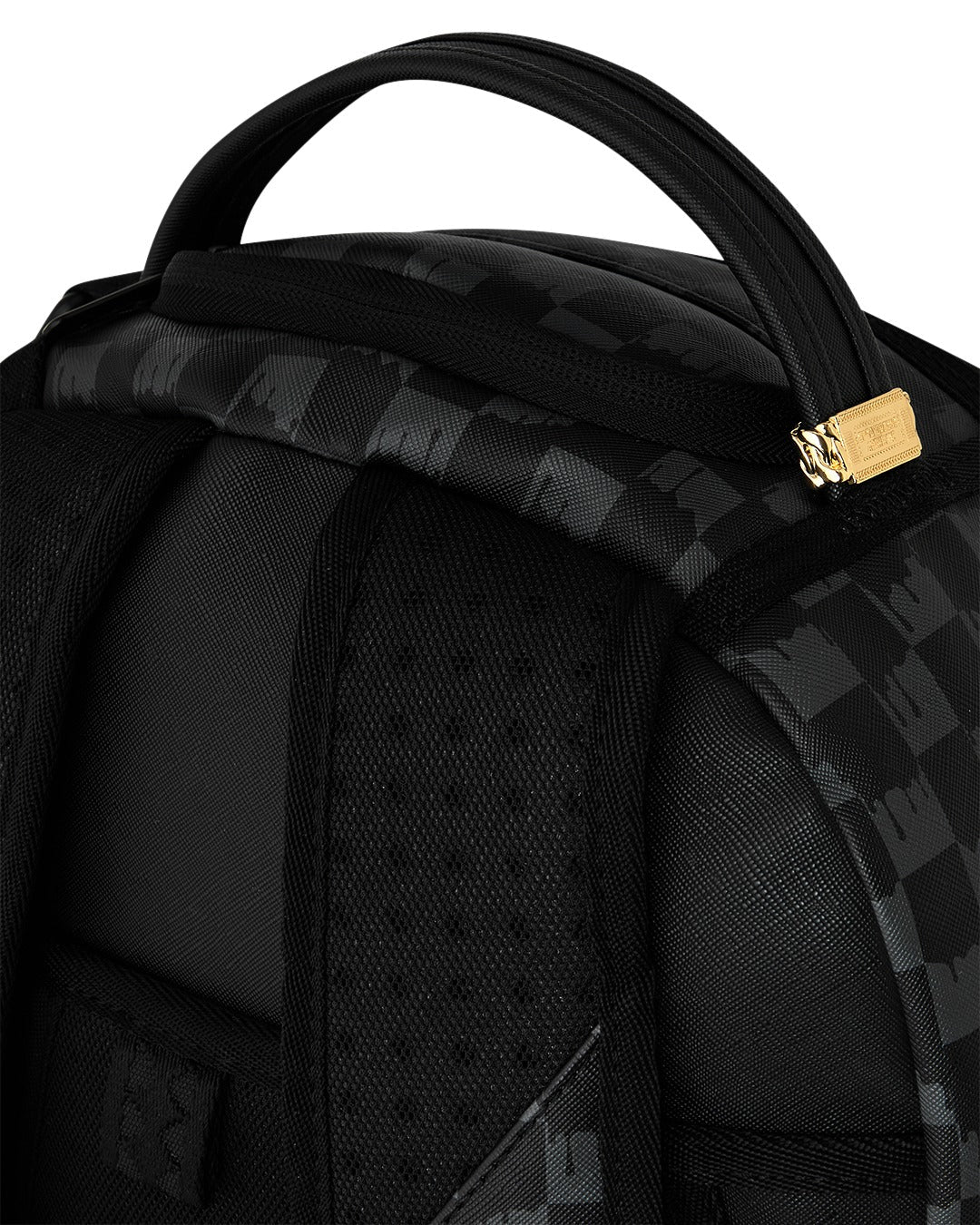 Sprayground zaino BLACK AND WHITE DRIP CHECK B8553