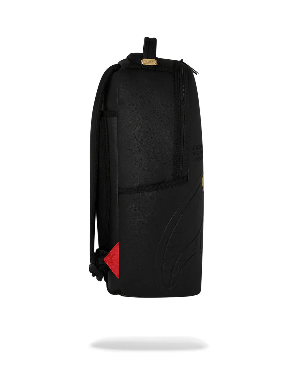 Sprayground zaino BLACKED OUT EMBOSSED GOLD TOOTH B9325