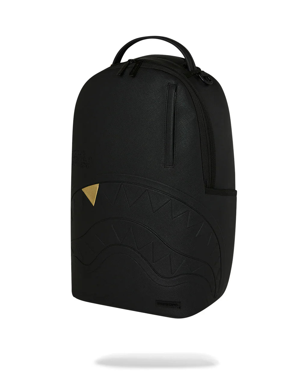 Sprayground zaino BLACKED OUT EMBOSSED GOLD TOOTH B9325