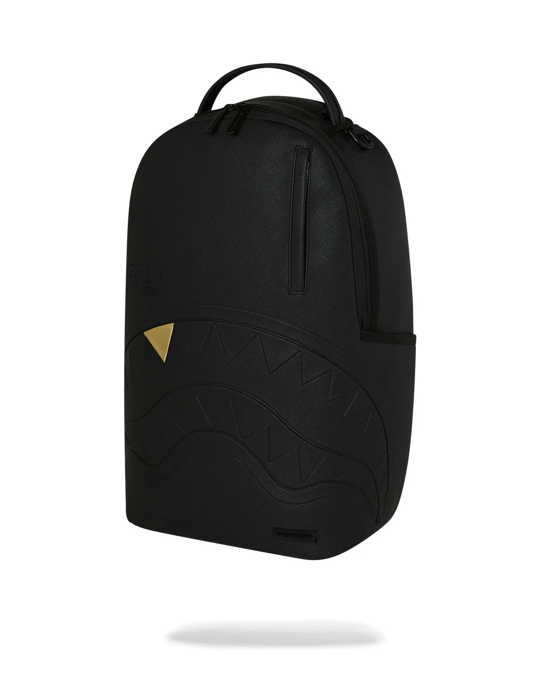 Sprayground zaino BLACKED OUT EMBOSSED GOLD TOOTH B9325