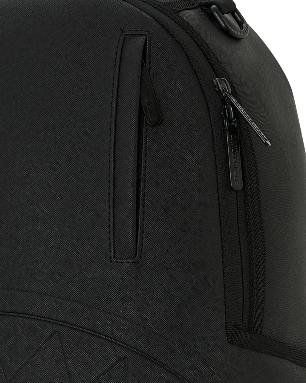 Sprayground zaino BLACKED OUT EMBOSSED GOLD TOOTH B9325