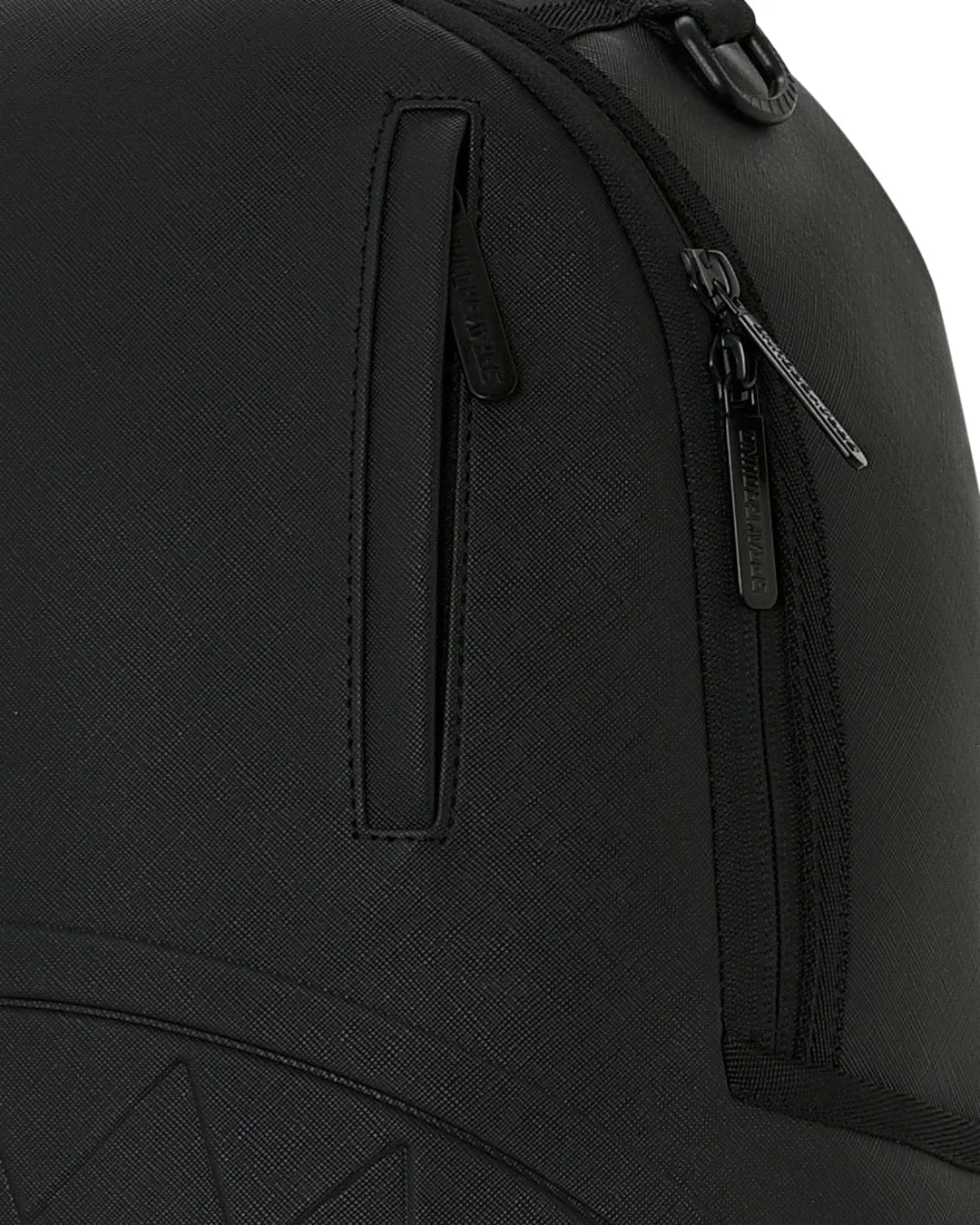 Sprayground zaino BLACKED OUT EMBOSSED GOLD TOOTH B9325