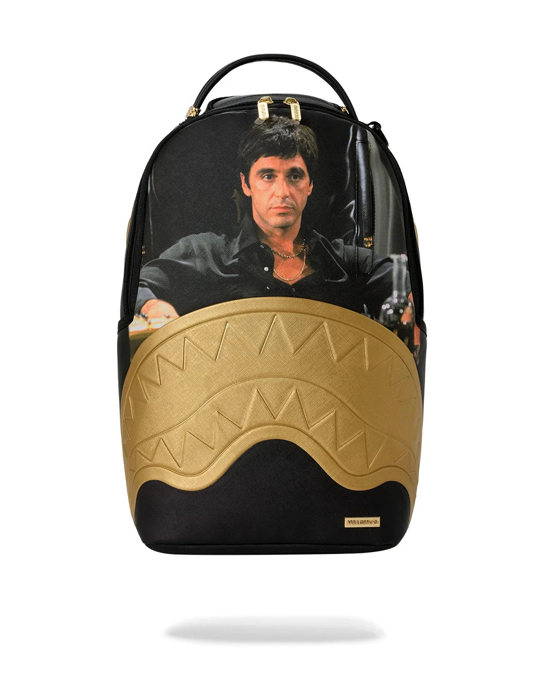 Sprayground zaino SCARFACE GOLD EMBOSSED B9555