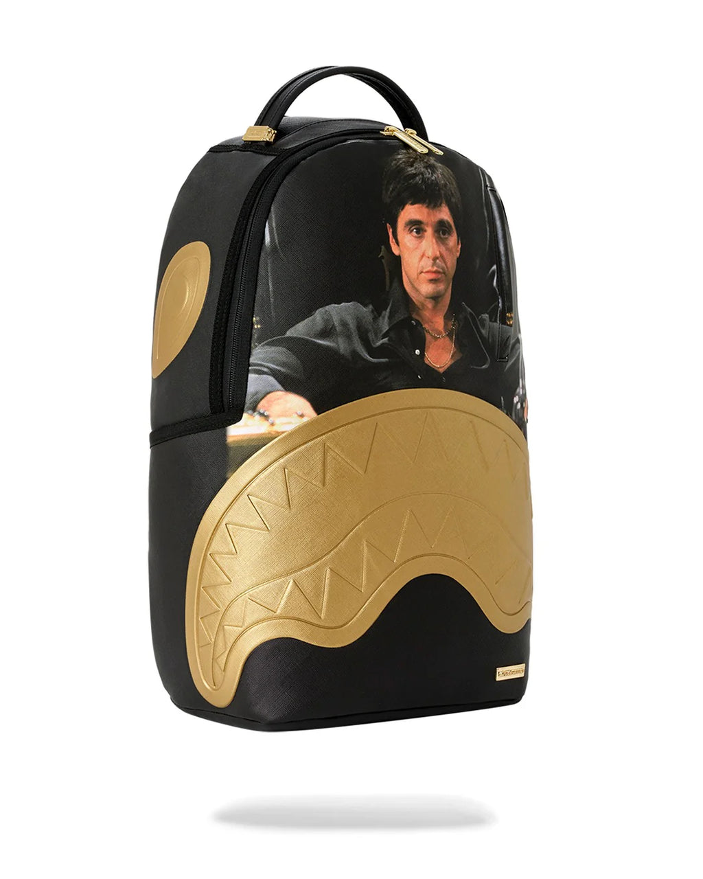 Sprayground zaino SCARFACE GOLD EMBOSSED B9555