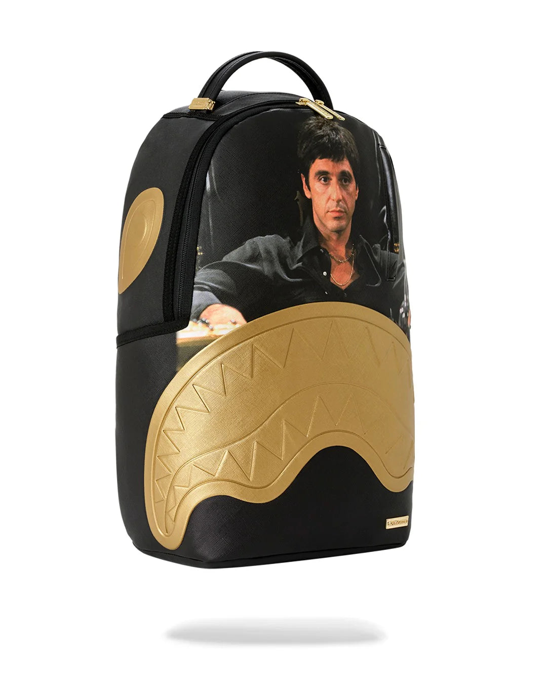 Sprayground zaino SCARFACE GOLD EMBOSSED B9555