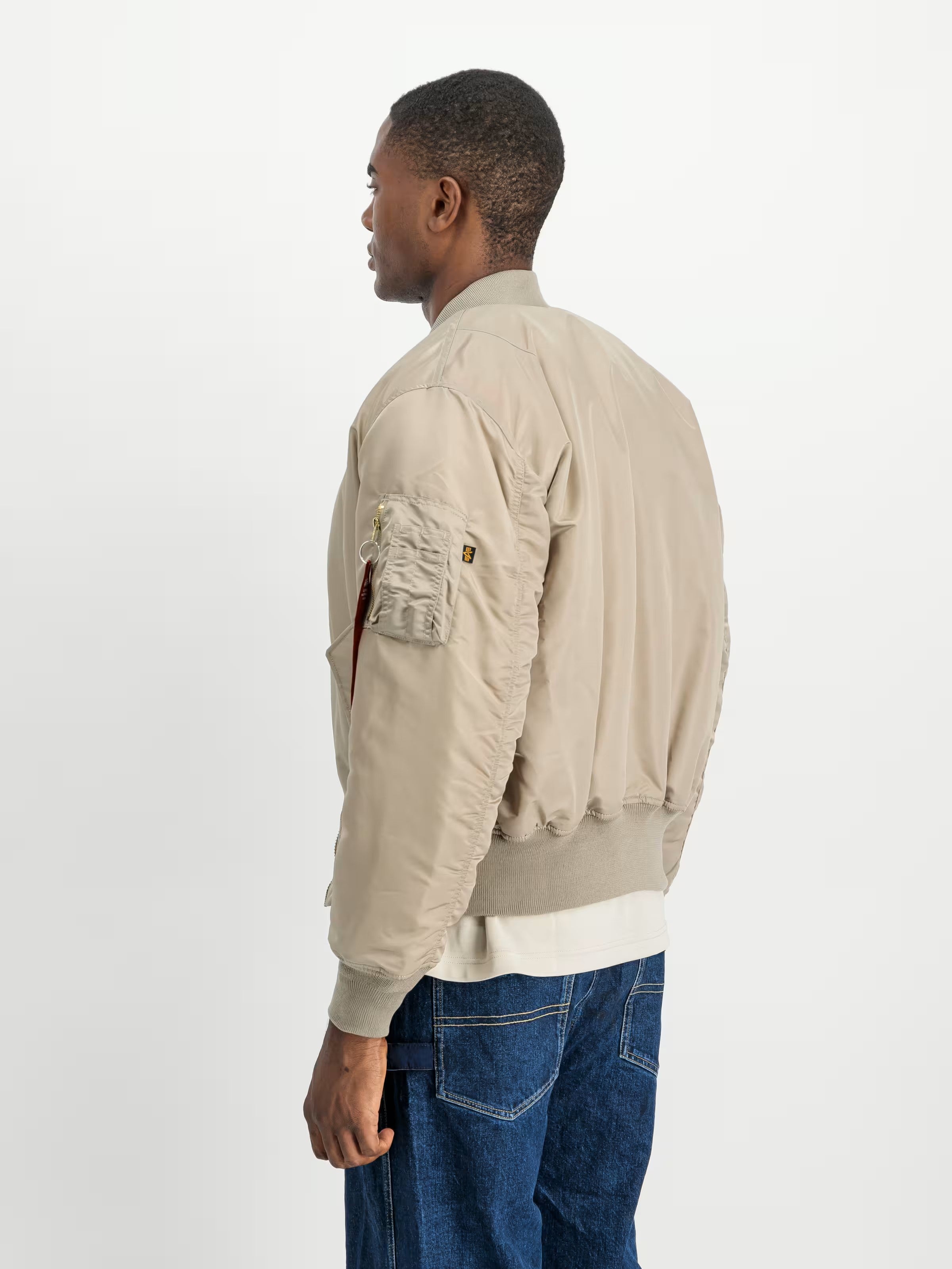 Alpha Industries uomo giubbino MA-1 Heritage 100101AI Vintage Sand