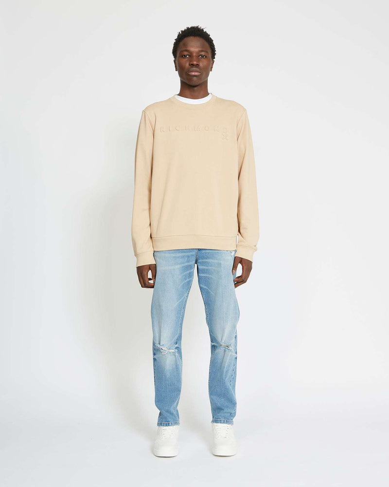 Richmond uomo felpa gargan UMA23098FE