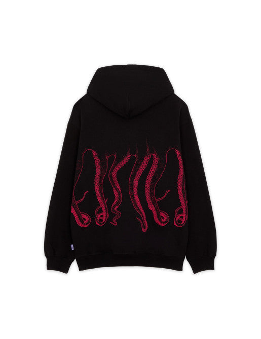 Octopus uomo felpa Outline Logo Hoodie 24WOSH18